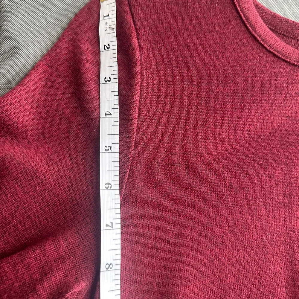 Burgundy party high low top multi media top Diane Gilman - Picture 11 of 12